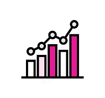 Campaign performance dashboard icon
