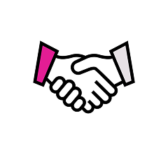 Platform support and onboarding icon